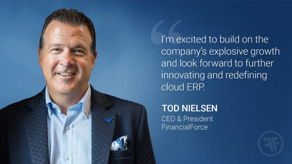 Tod Nielsen Appointed as CEO of FinancialForce; Move Hints Cloud ERP Disruption