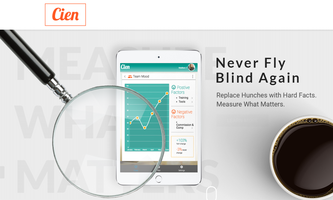 Cien, An AI-Startup Providing Sales Productivity App Scoops $1 Million Seed Funding
