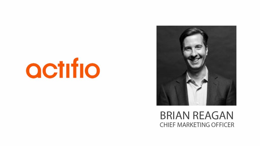 Actifio Promotes Brian Reagan as Chief Marketing Officer