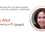 Interview with Polly Alluf, VP Marketing at Insert