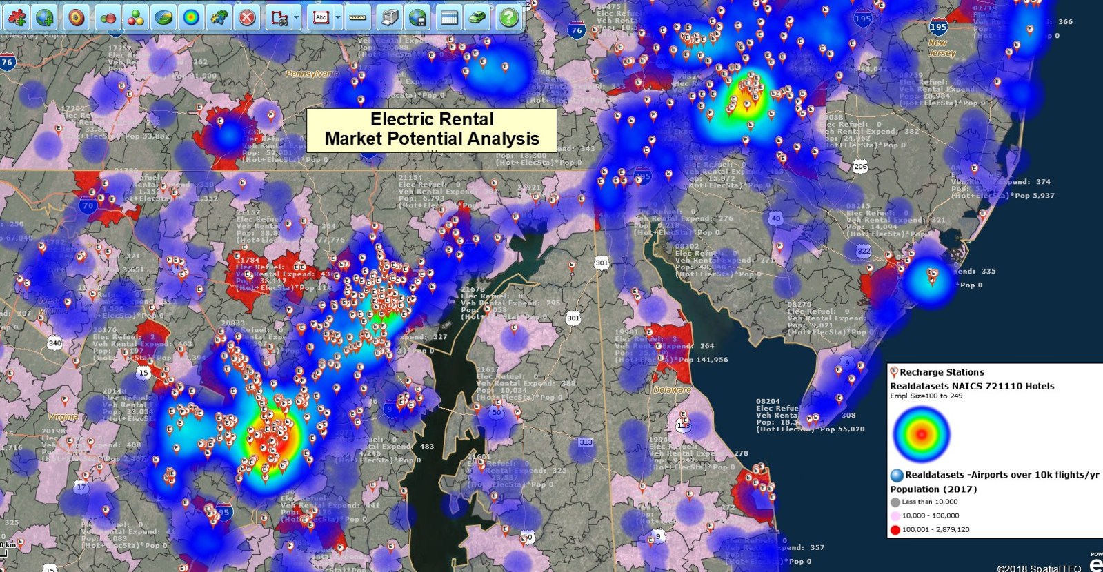 SpatialTEQ Inc. and RealZips Announce Partnership Enabling Business Data for Business Maps