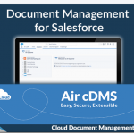 Air cDMS, Document Management for Salesforce – by ContributeCloud.com