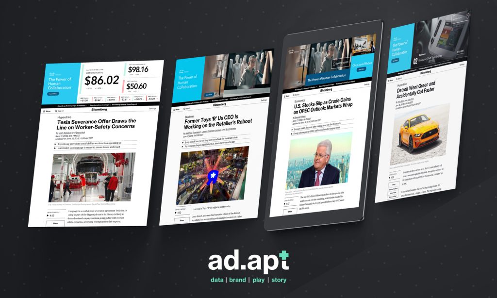 Bloomberg Unveils ad.apt, a New Display Ad Format