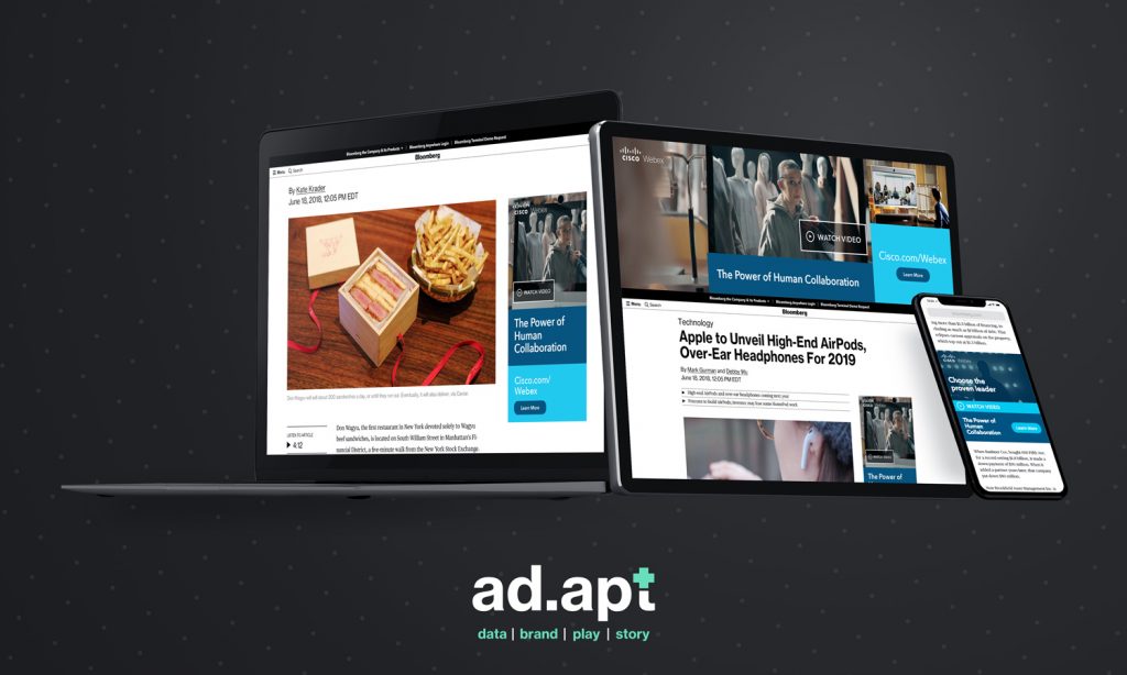 Bloomberg Unveils ad.apt, a New Display Ad Format