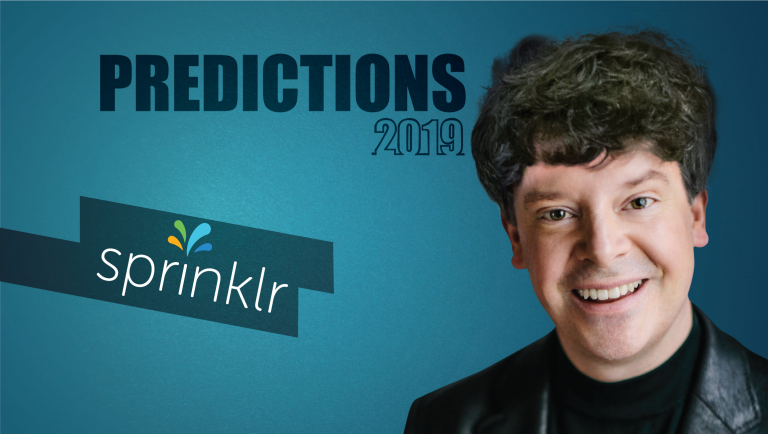 Prediction Series 2019: Interview with Grad Conn, CMO, Sprinklr