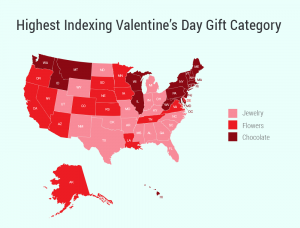 Valentine's Day 2015 by the Numbers