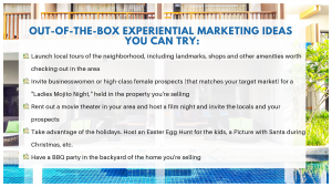 OUT-OF-THE-BOX EXPERIENTIAL MARKETING IDEAS YOU CAN TRY_