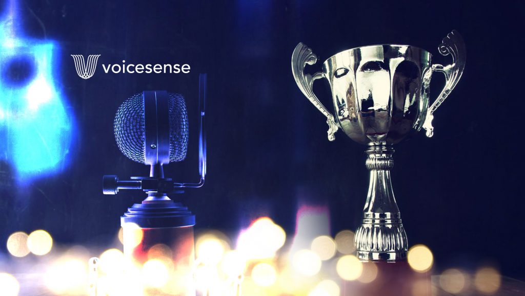 Voicesense Wins Excellence in Customer Service's Technology of the Year Award