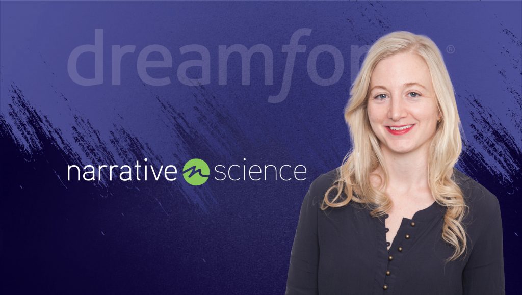 Dreamforce Interview with Keelin McDonell, General Manager of Business Intelligence & Integrations at Narrative Science