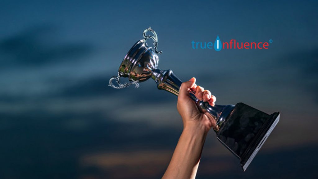 True Influence Wins People's Choice Stevie Award in 2021 American Business Awards