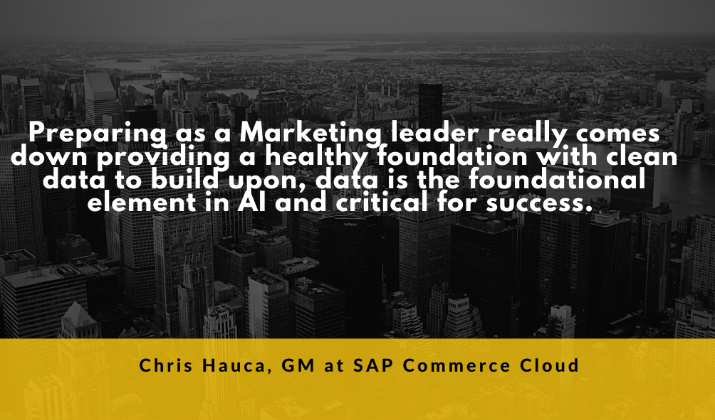 Chris Hauca, General Manager at SAP Commerce Cloud