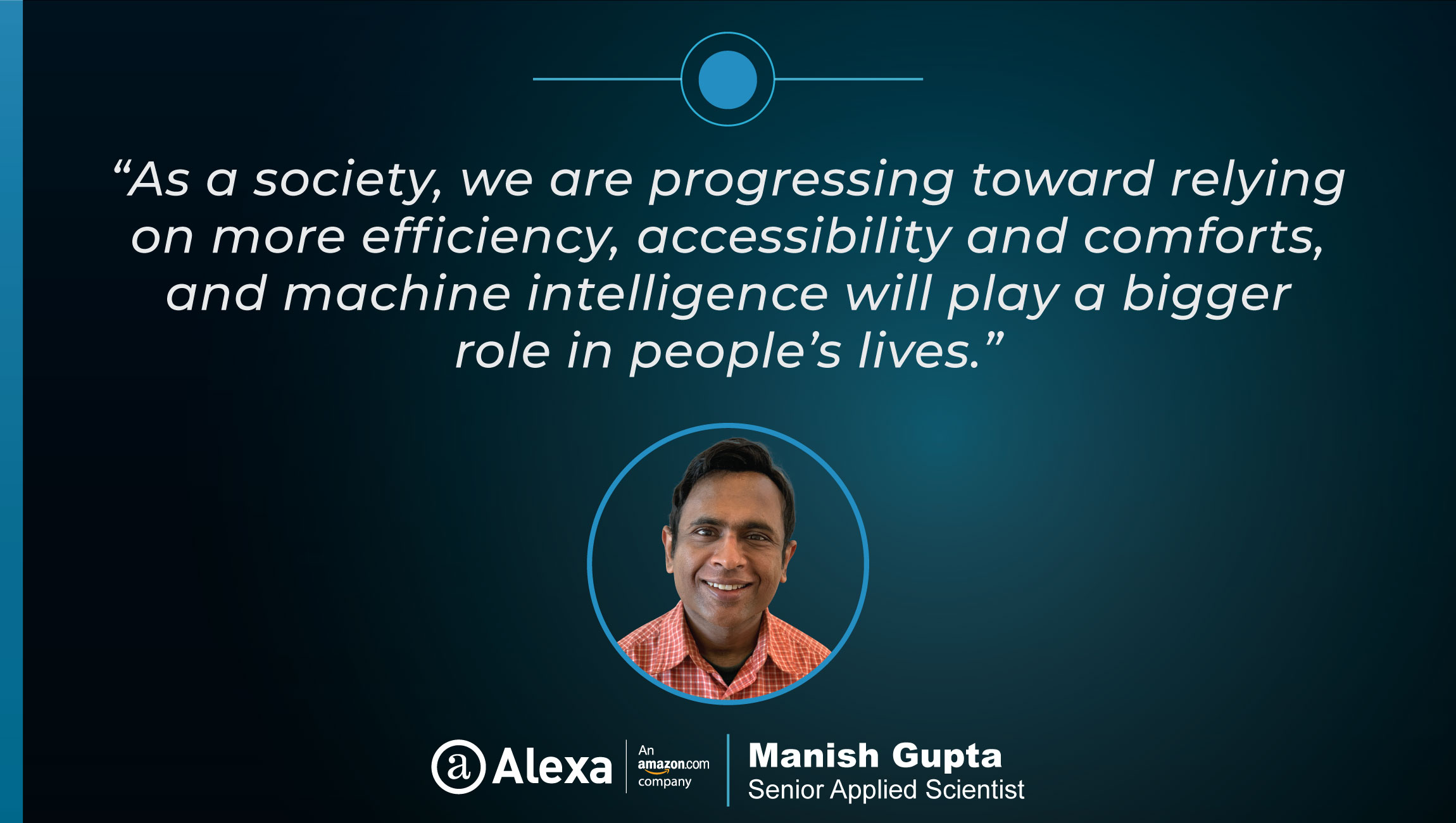 TechBytes with Manish Gupta, Senior Applied Scientist at Alexa.com