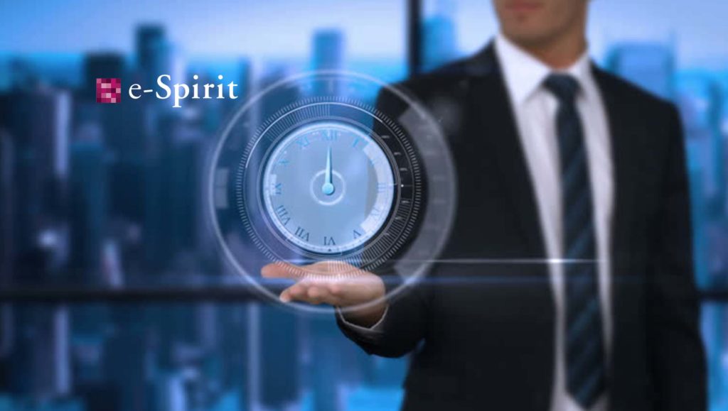 e-Spirit Hybrid CMS Experience Accelerator Dramatically Quickens Time to Value