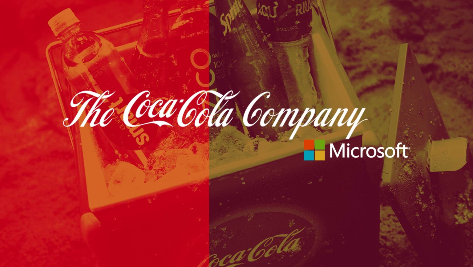 Microsoft Signs a 5Year Deal with The CocaCola Company To Transform