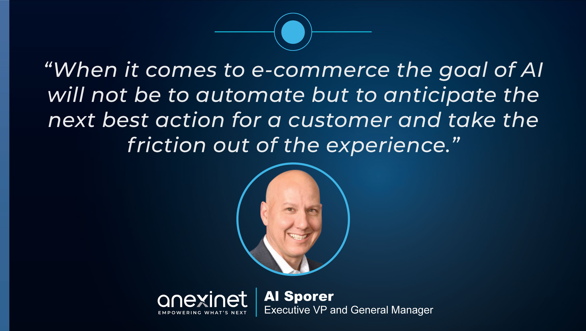 TechBytes with Al Sporer, Executive VP and General Manager at Anexinet