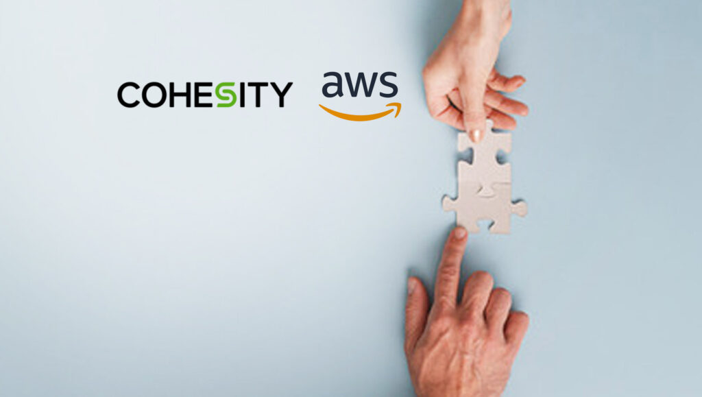 Cohesity Announces Strategic Collaboration with AWS to Deliver Comprehensive Data Management as a Service