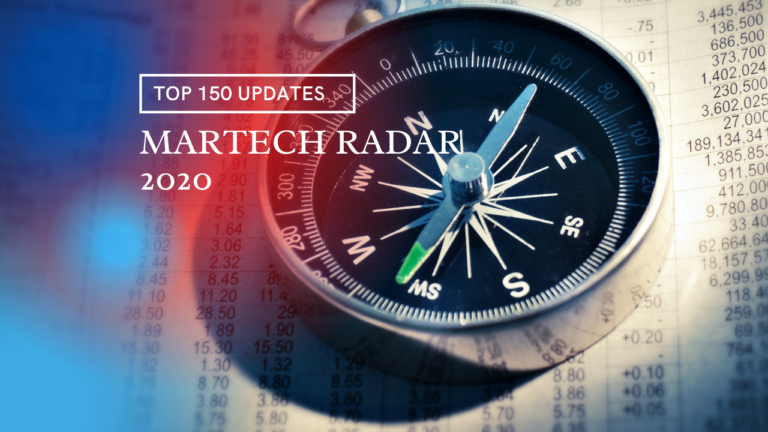 MarTech RADAR 2020: Top 150 Marketing Technology Updates of 2020