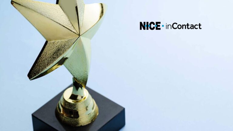 NICE inContact Wins Gold Stevie Award for its Leading Cloud Customer Experience Platform