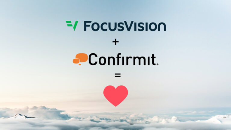 Confirmit and FocusVision Announce Completion of Merger