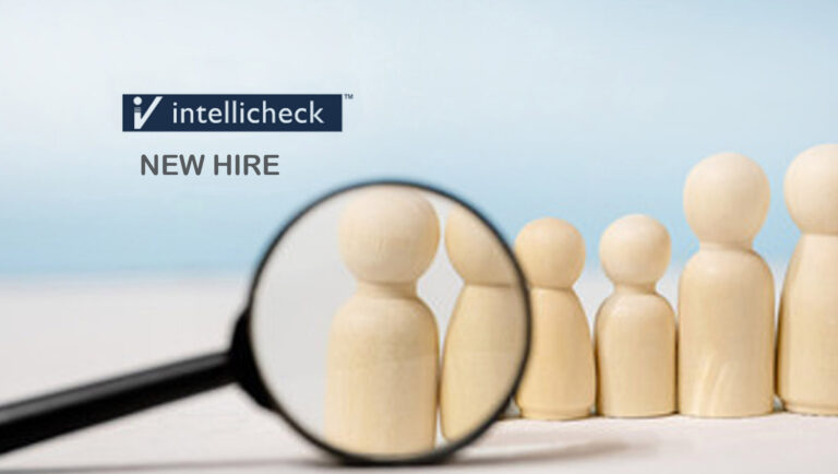 Intellicheck Announces Appointments of Senior Vice President Sales and Vice President Marketing