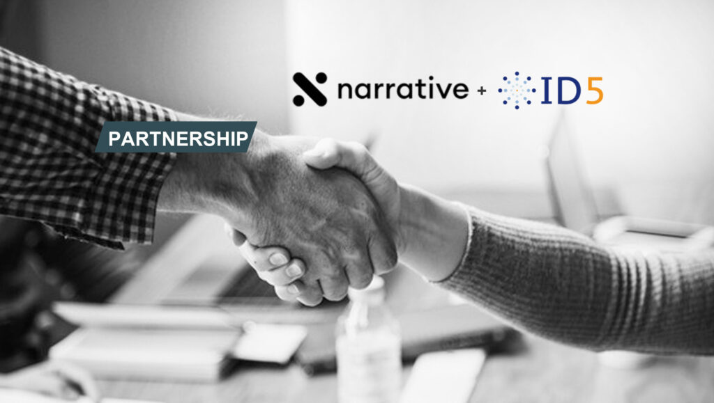 Narrative & ID5 Enter a Joint Partnership to Help AdTech & MarTech Businesses Better Capitalize on Their Programmatic Advertising Campaigns