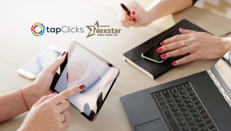 TapClicks to Aggregate Marketing and Sales Data for Nexstar Inc.