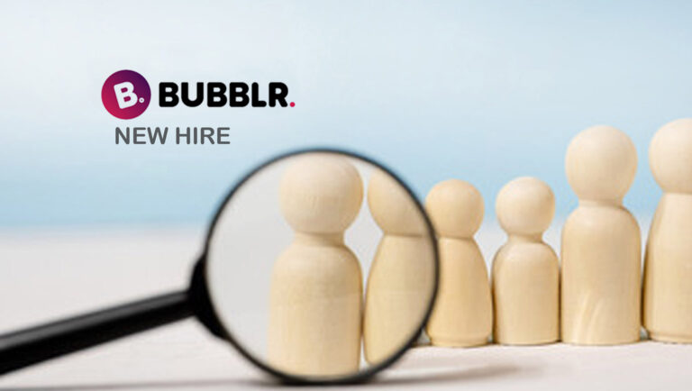 Bubblr Adds Highly Regarded CFO to Executive Team