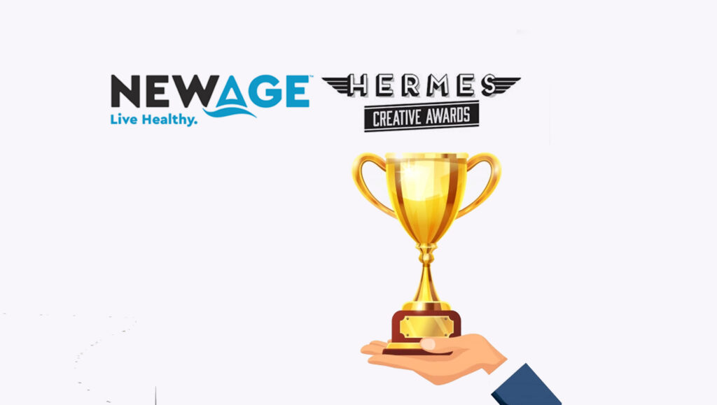 NewAge, Inc., Honored by Hermes Awards for Its Direct-to-Consumer and Social Media Marketing