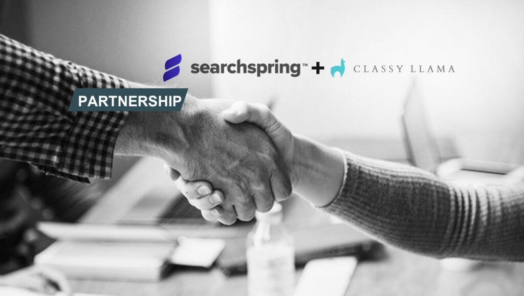 Searchspring, a global leader in site search, merchandising, and personalization solutions, today announced a partnership with Classy Llama, a top Magento and BigCommerce Solution partner that offers custom ecommerce websites, marketing, operations, and consulting services.