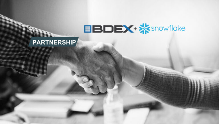 BDEX Partners with Snowflake to Provide Privacy Compliant Solutions for Leveraging First-Party Data