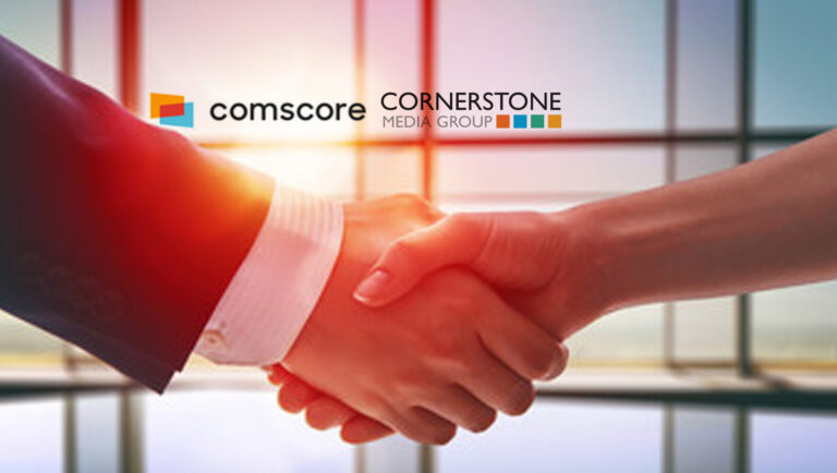 Comscore Signs New Agreement with Cornerstone Media Group for Local TV Measurement