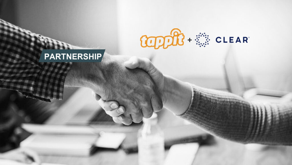 Tappit and CLEAR Announce Strategic Partnership to Help Shape a Secure Contactless Future