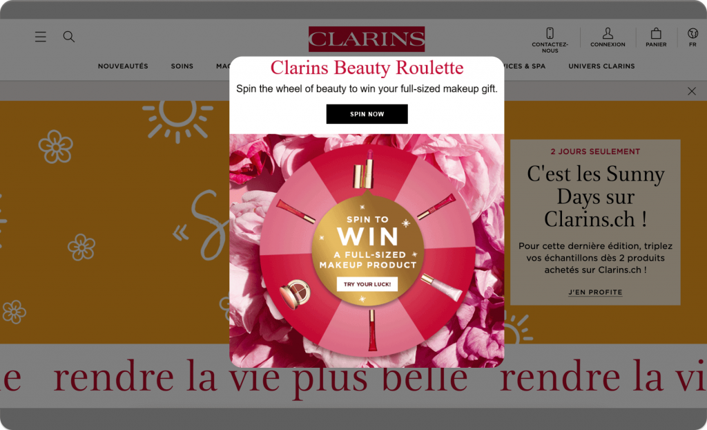 Source: Clarins