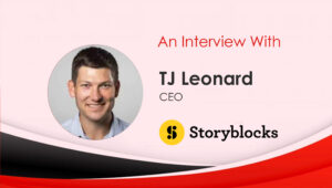 MarTech Interview with TJ Leonard, CEO at Storyblocks