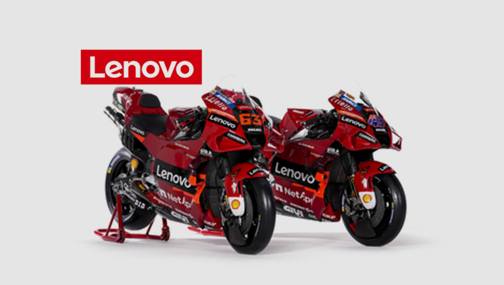 Ducati and Lenovo Continue Partnership to Lead Innovation in MotoGP