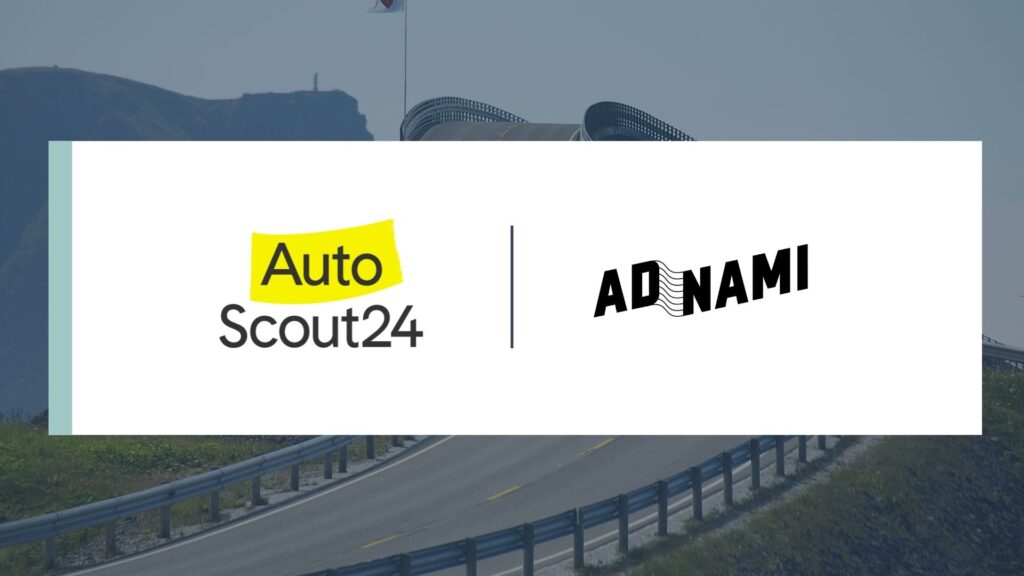 Adnami continues its European expansion by introducing new partnership with largest pan-European online car market AutoScout24