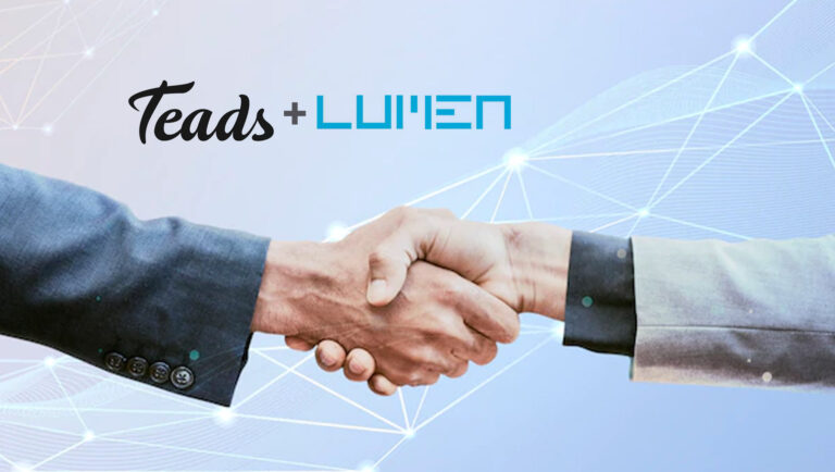 Teads Partners With Lumen Research To Offer Attention Measurement To Clients Globally