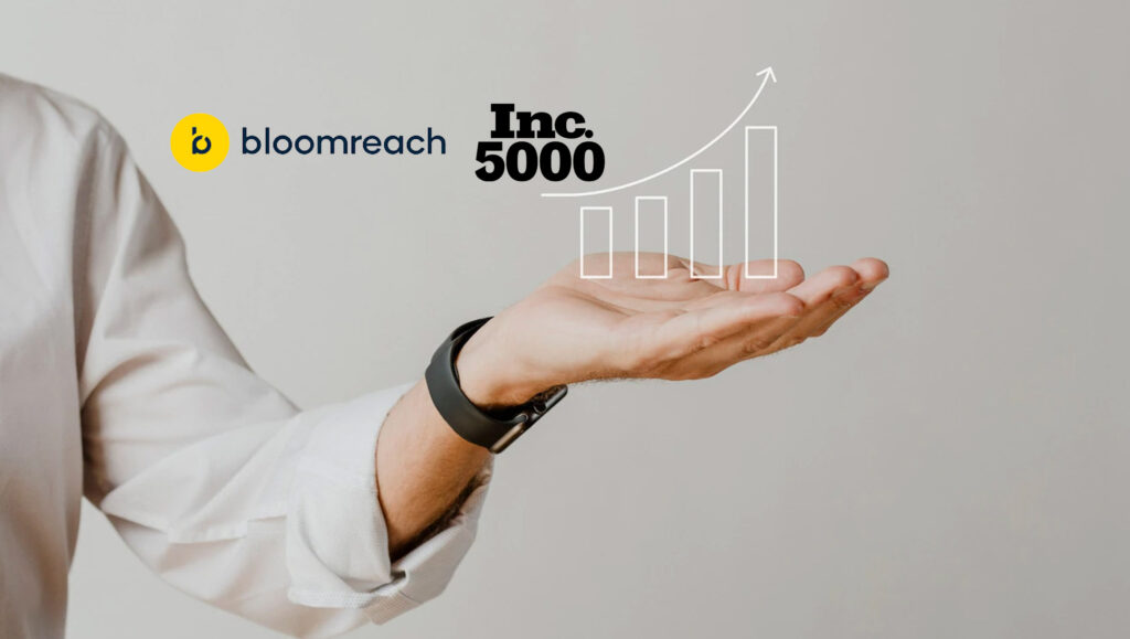 Bloomreach Named to 2022 Inc. 5000 List of America's Fastest-Growing Private Companies