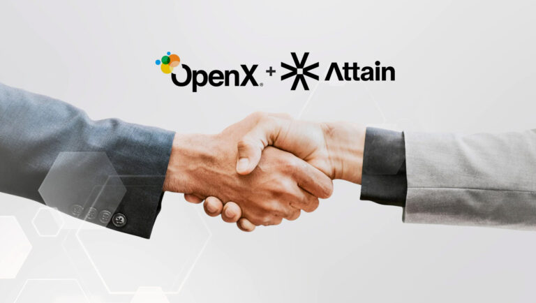 Attain Partners with OpenX to Enable Supply Side Targeting For Advertisers