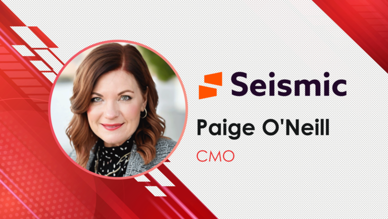 MarTech Interview with Paige O’Neill, CMO at Seismic