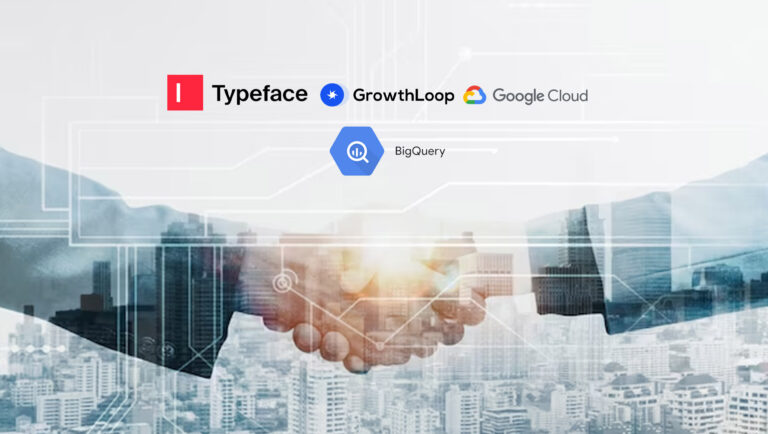 Typeface and GrowthLoop Partner with Google Cloud and BigQuery to Launch Unified GenAI Marketing Solution at Google Cloud Next '23