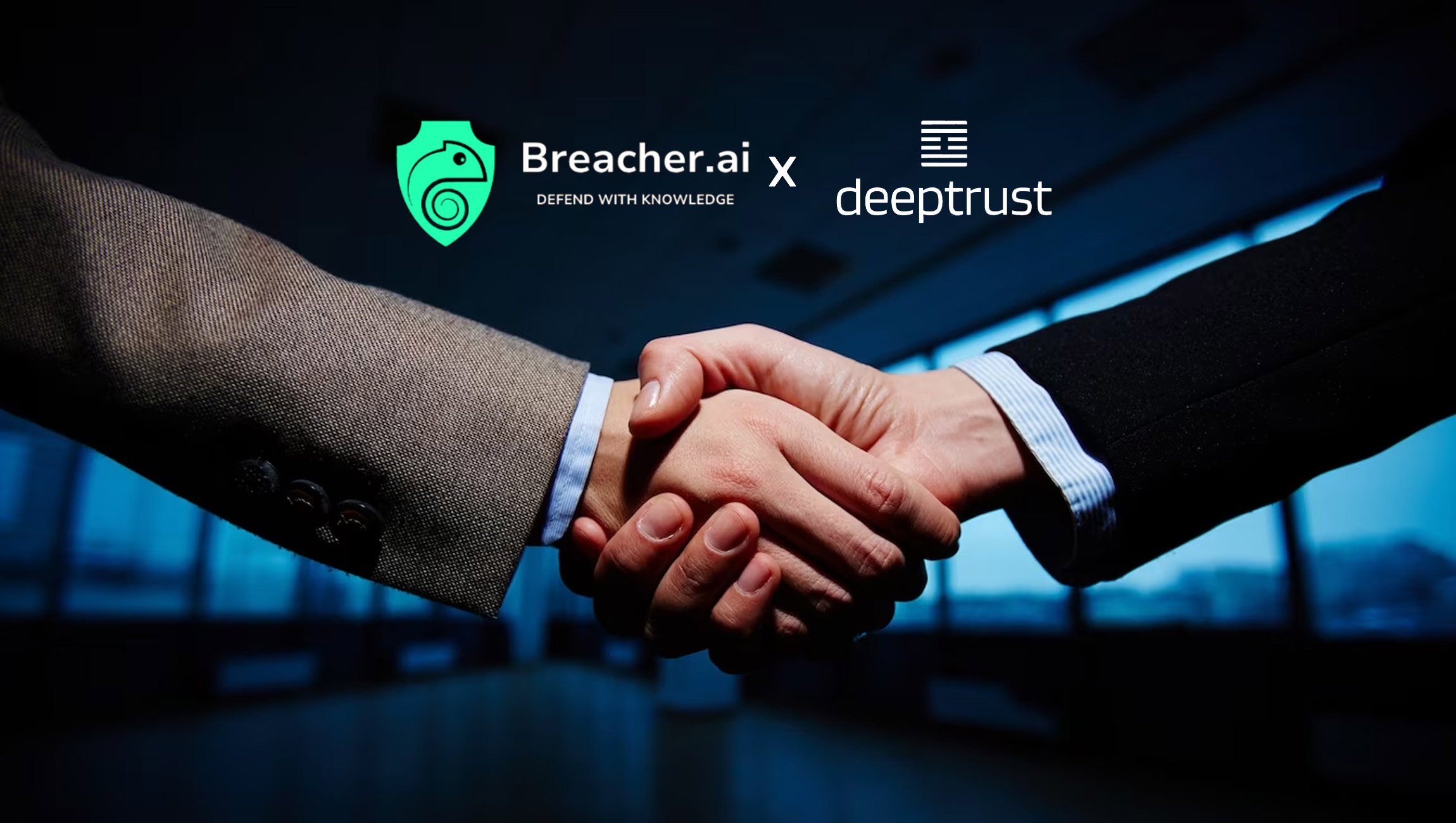 Breacher.ai and DeepTrust Announce Partnership to Combat Deepfake Through Detection