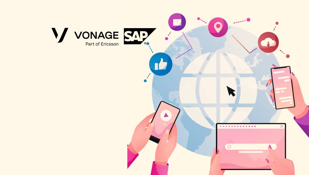 Vonage Joins Forces with SAP to Accelerate Digital Transformation with Communications and Network APIs