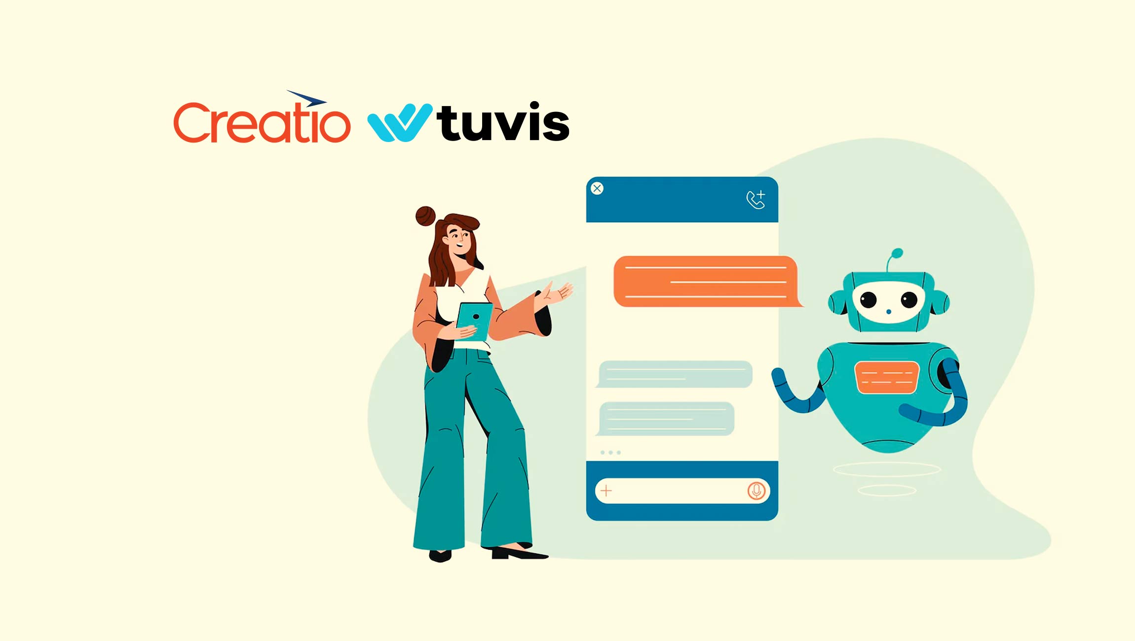 Creatio and Tuvis Bring Secure, AI-Powered Messaging to Enterprises Worldwide