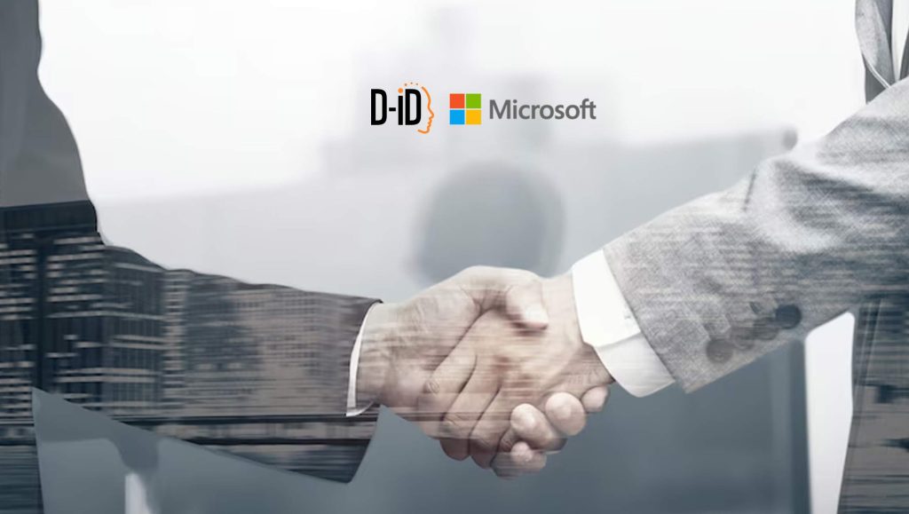D-ID partners with Microsoft to deliver AI-powered avatars, transforming communication, customer interaction and accessibility