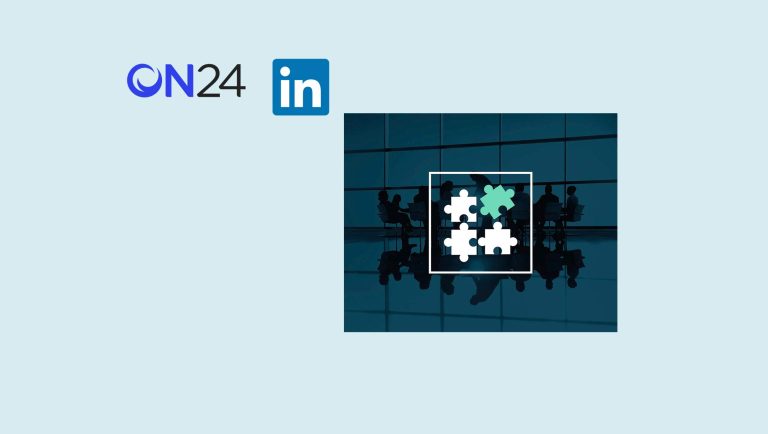 ON24® Announces Integration with LinkedIn® to Drive Next Generation of Event Marketing