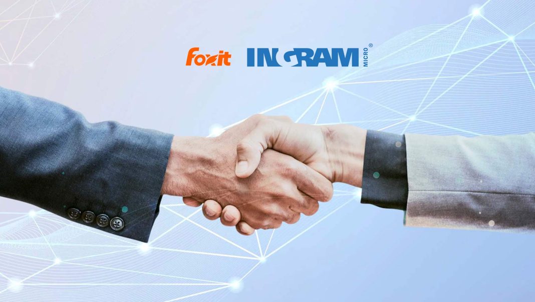 Foxit and Ingram Micro Expand Partnership into Canada, Giving Resellers Access to the Industry's Most Advanced Document Management Solutions