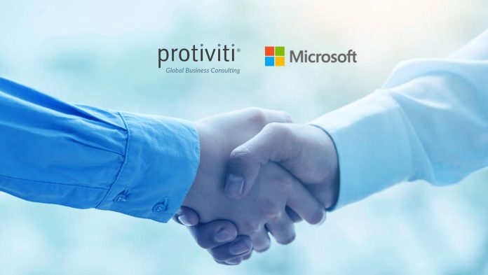 Protiviti Awarded Microsoft Frontier Partner Badge_ Recognizing Leadership in AI-First Solutions Protiviti Awarded Microsoft Frontier Partner Badge, Recognizing Leadership in AI-First Solutions