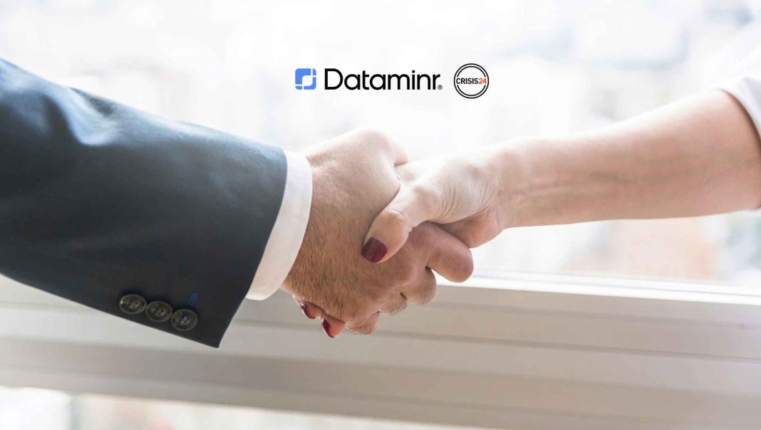 Dataminr and Crisis24 Announce Strategic Partnership to Pioneer the Future of AI-Powered Global Risk Management