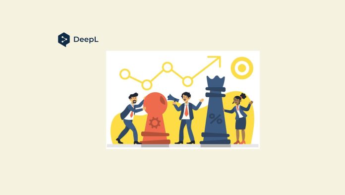 DeepL Voice preferred by 96% of professional linguists_ outpacing leading competitors in spoken translation speed and accuracy DeepL Voice preferred by 96% of professional linguists, outpacing leading competitors in spoken translation speed and accuracy